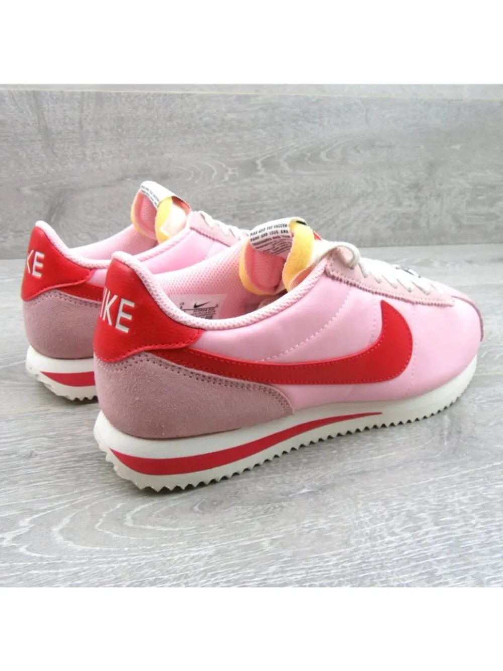 Nike Cortez TXT Valentine's Soft Pink Red Women's Sz 8.5 Sneakers NEW